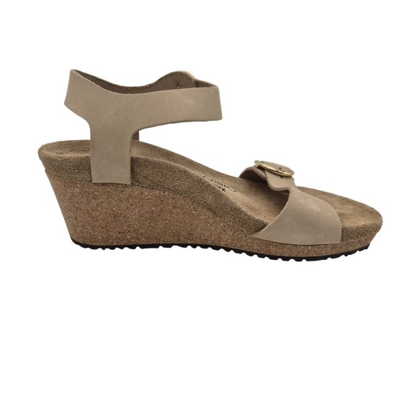 Papillio Birkentsock Women's Size 10 US 41 EU Soley Ring Tan Sandals Wedge (223) - Picture 5 of 12